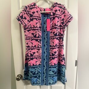 Lilly Pulitzer Blanca Stretch Romper SZ 16